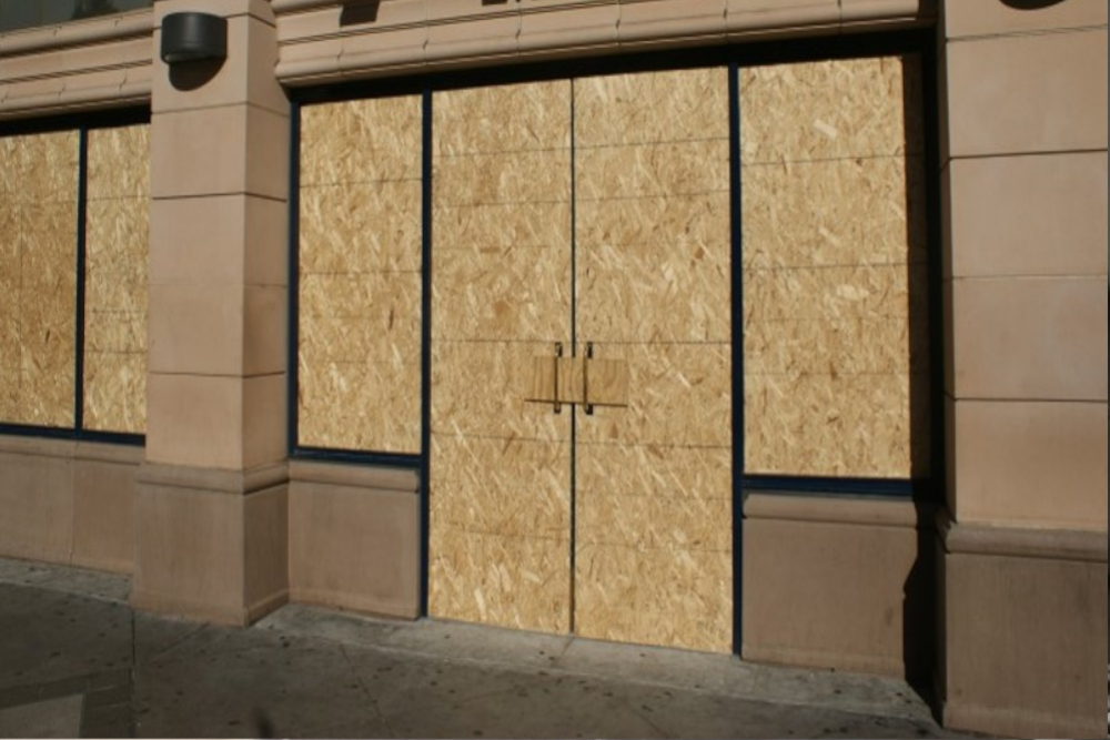 Boarding Up in Herne Hill, SE24